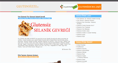 Desktop Screenshot of glutensizurunler.com